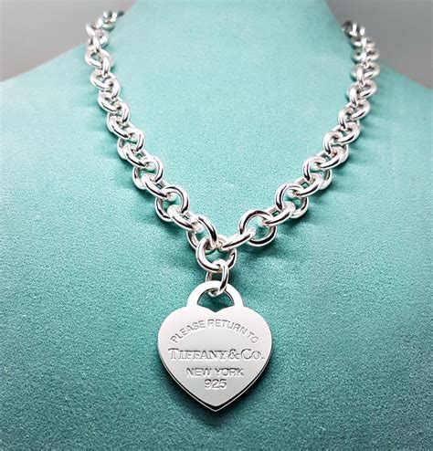 tiffany necklace heart|tiffany heart necklace engraved.